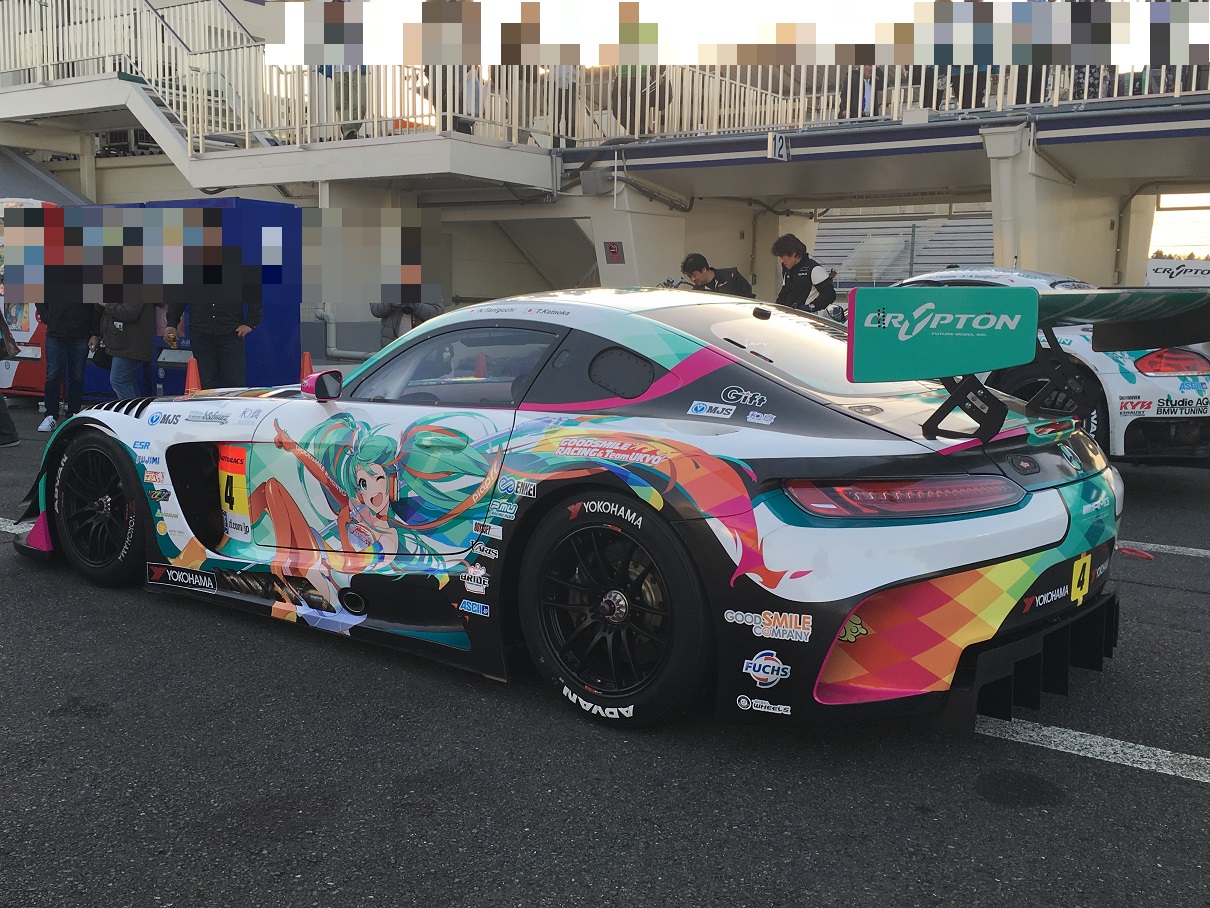 2016年もフックスは グッドスマイルレーシング 初音ミク号を応援します 
