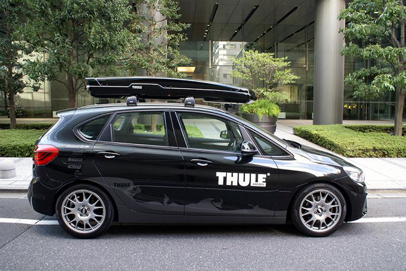 東京引取り限定 THULE ルーフボックス ロータイプ FLOW TH606