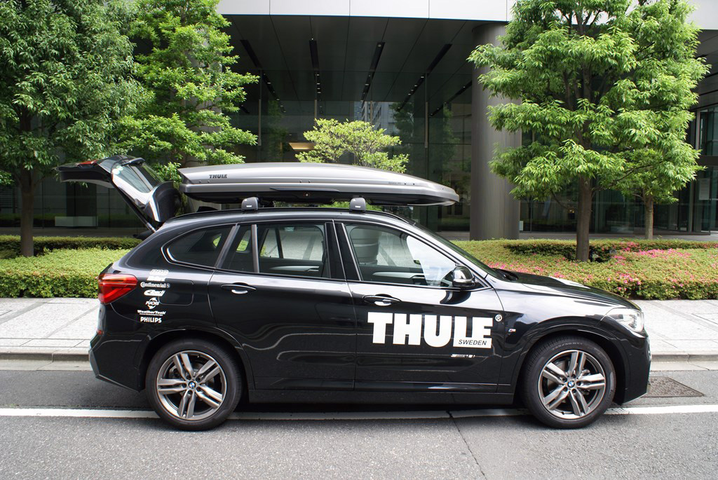 新THULEデモカー BMW X1|THULEルーフキャリアここだけの話