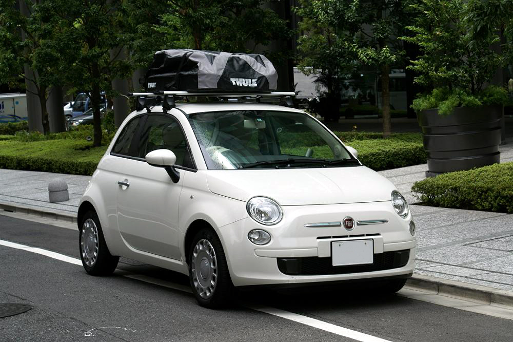 FIAT 500用Thuleキャリアセット - auraasolutions.com