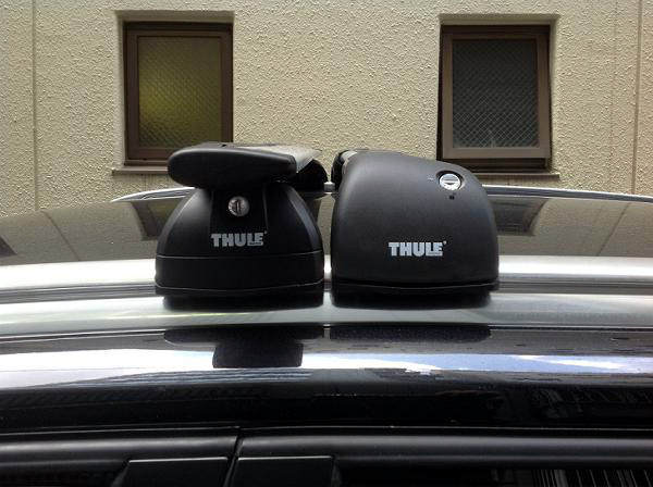 THULE THULE 1台分セット エッジフィックスポイント+ウイングバーエッジ BMW 1シリーズ 2019- 7207+7214+7213+7093