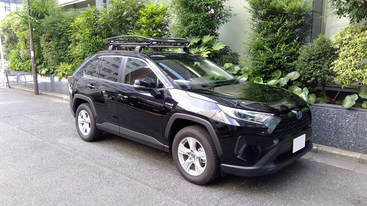 楽天市場】RAV4 ルーフキャリア トヨタ純正 システムラック ベース