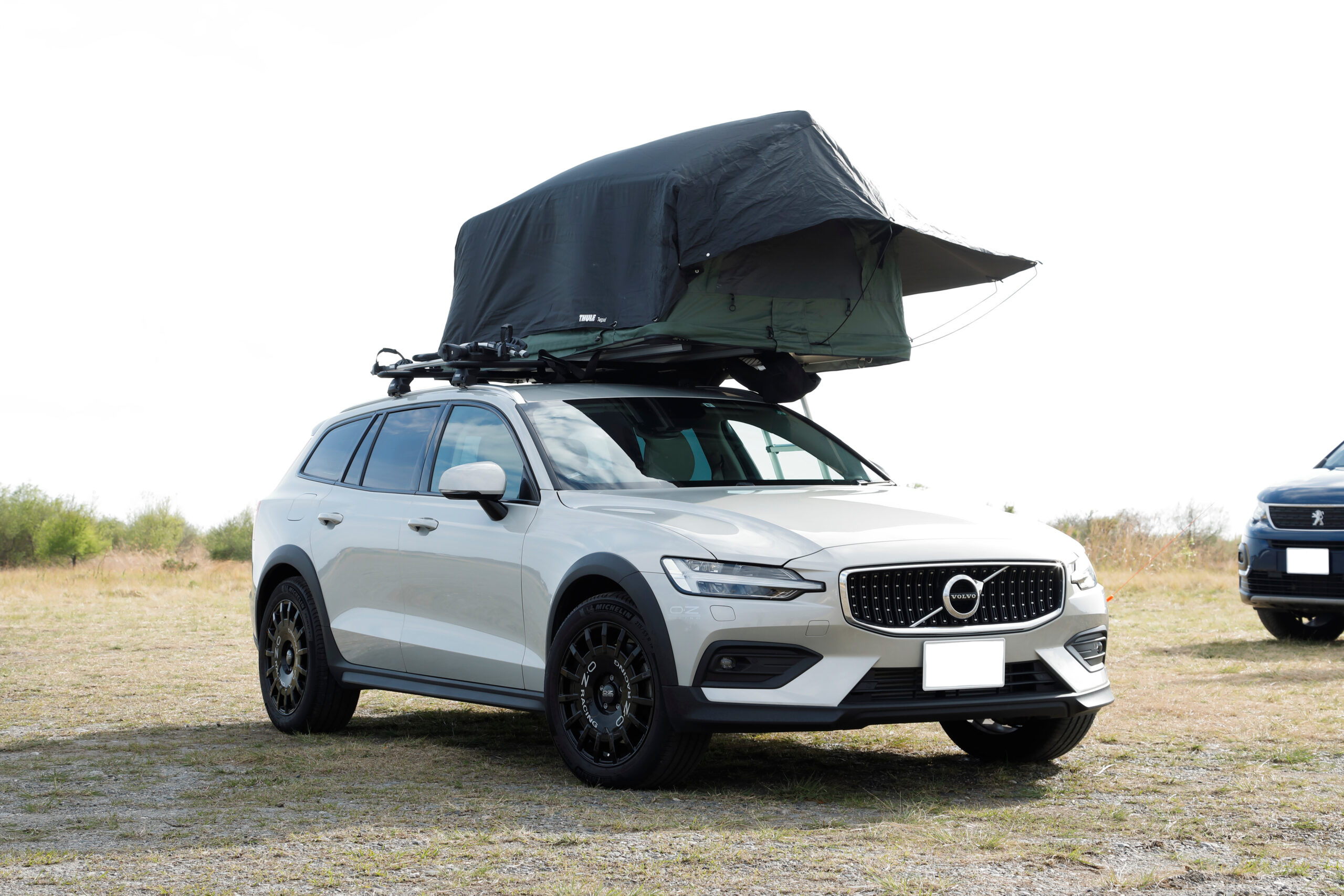 VOLVO XC60用キャリア アルミ製 ルーフラッククロスバー アルミ合金