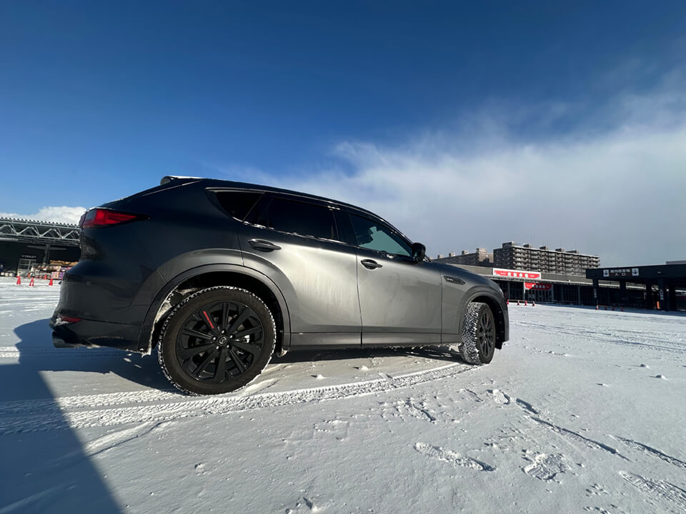 ノキアンタイヤ装着車両