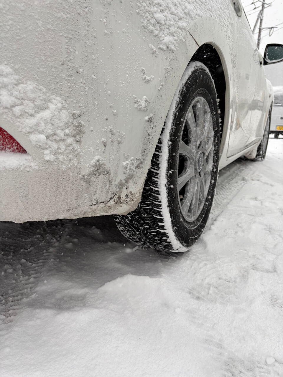 ノキアンタイヤ装着車両