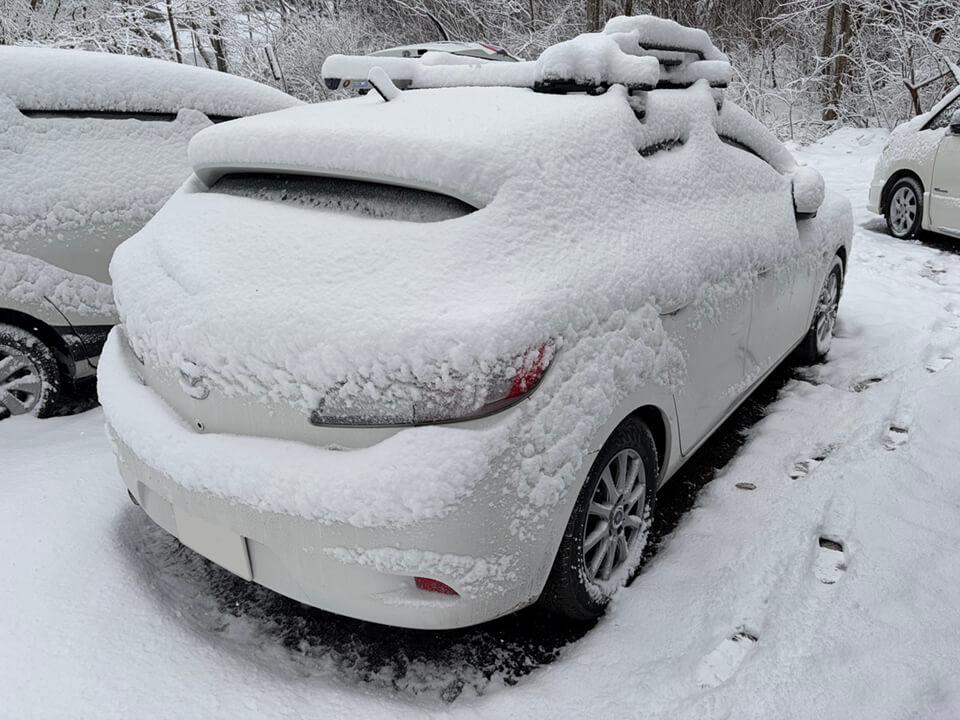ノキアンタイヤ装着車両