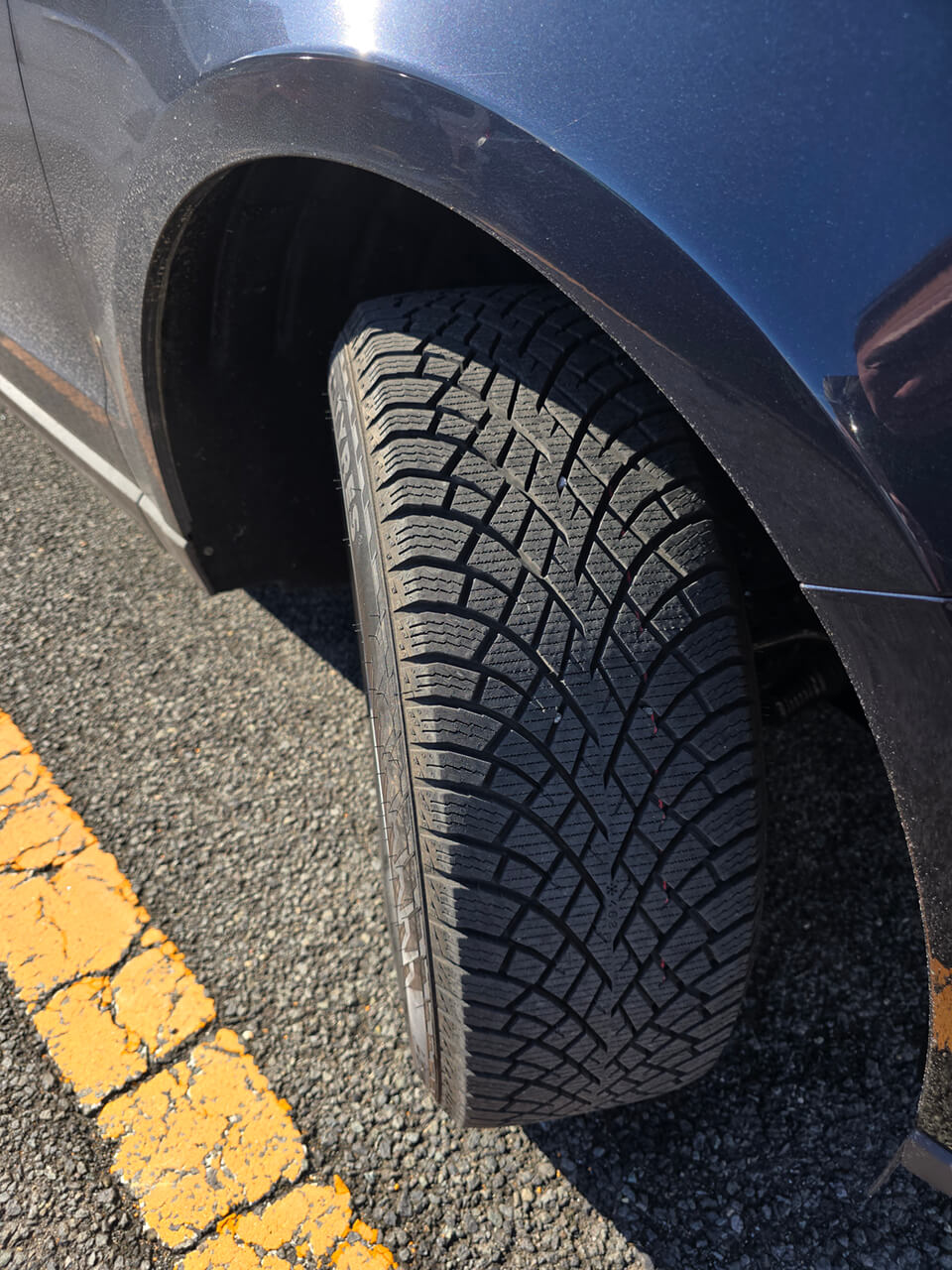ノキアンタイヤ装着車両