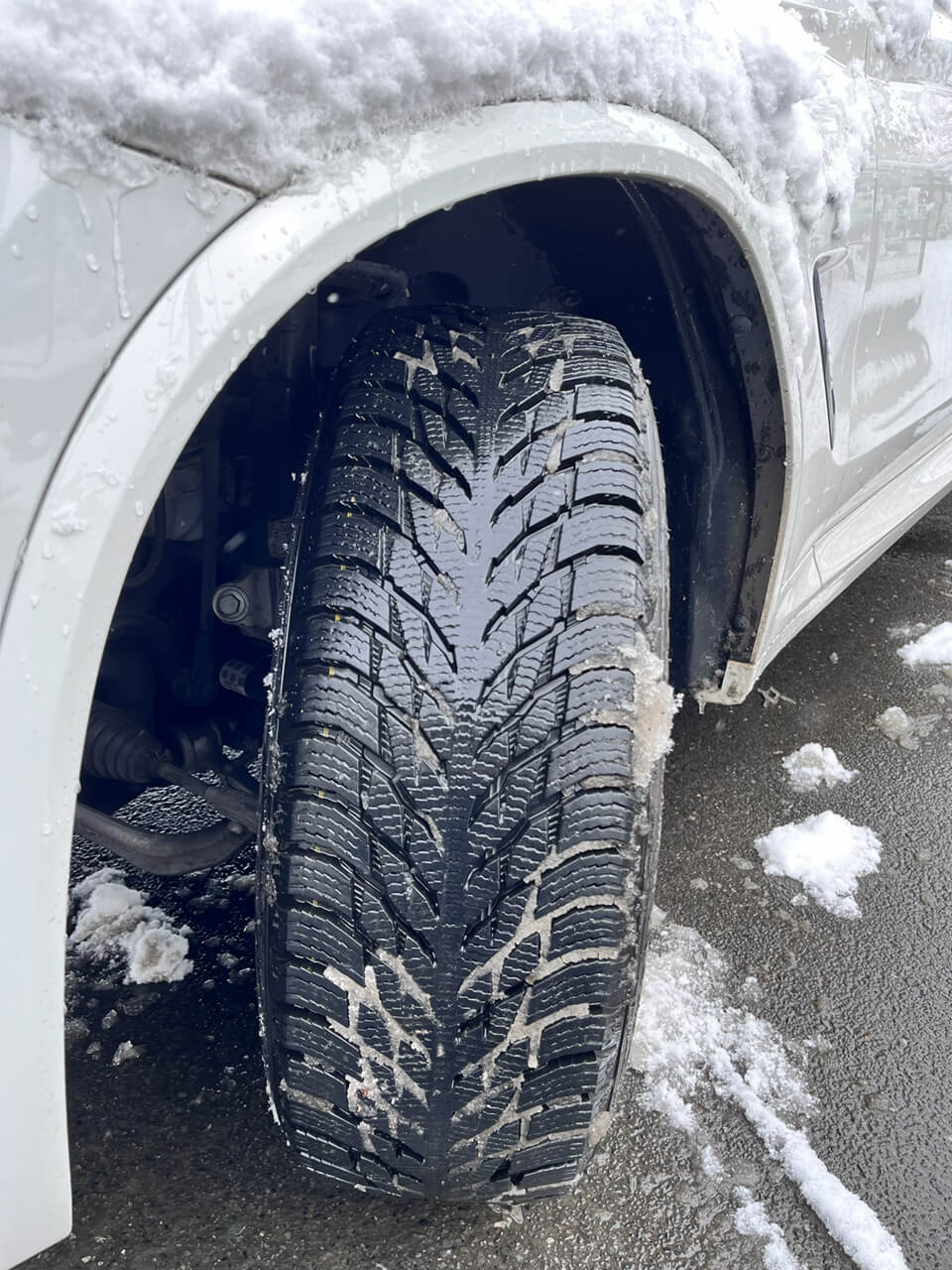 ノキアンタイヤ装着車両