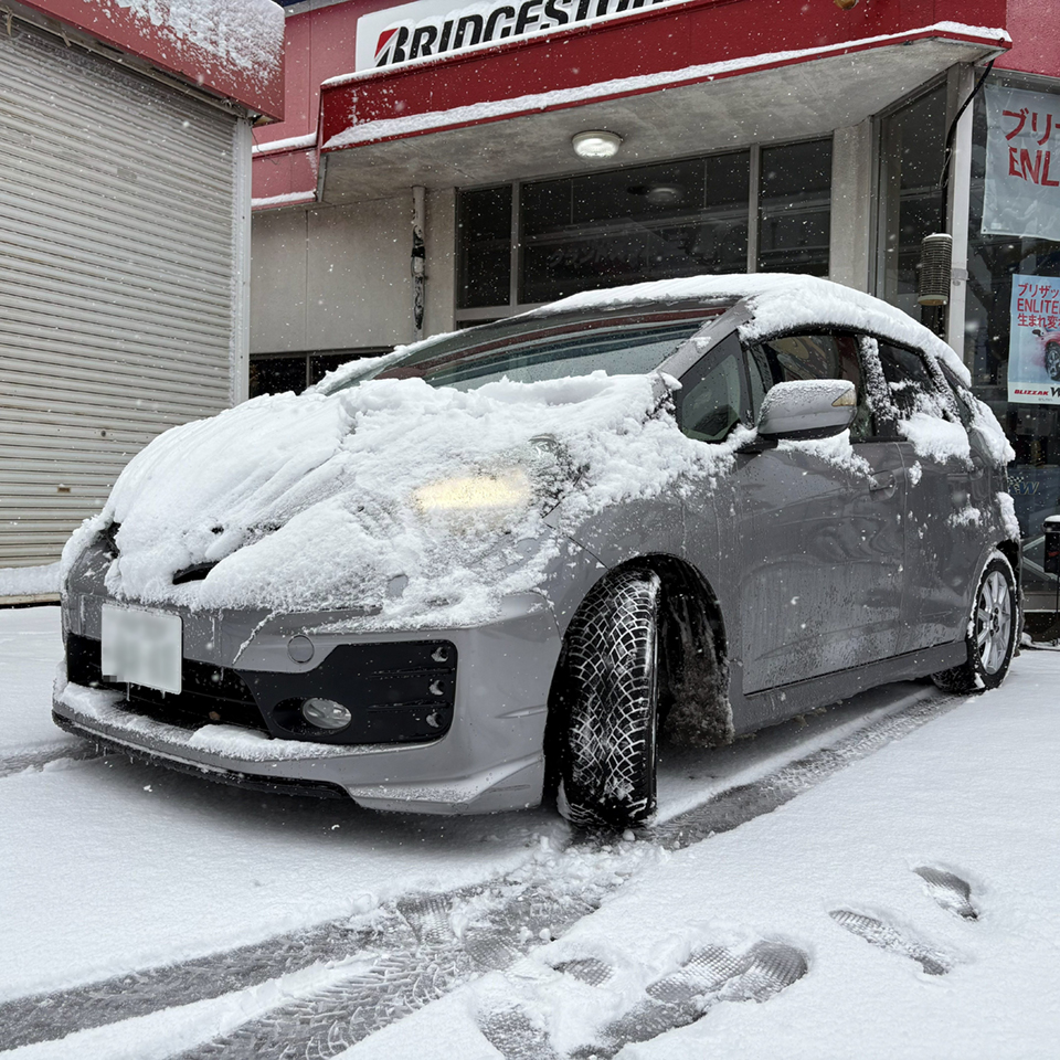 ノキアンタイヤ装着車両