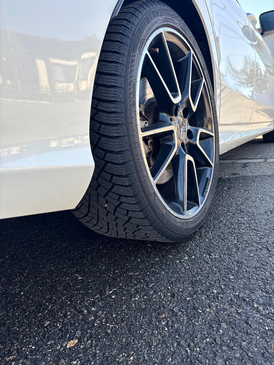 ノキアンタイヤ装着車両