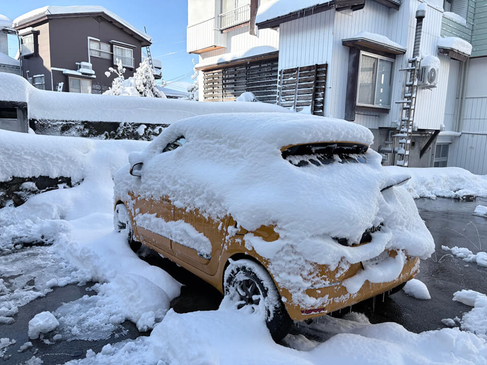 ノキアンタイヤ装着車両