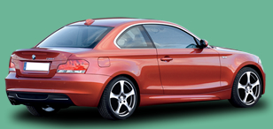BMW 1シリーズクーペ・ホイール 装着画像